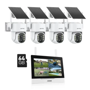 Annke 4MP solar security cameras